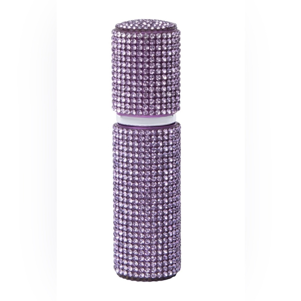 Purple 💜 Blingy, Rhinestone ✨💎✨ Refillable Atomizer 0.34oz, BNWT!
